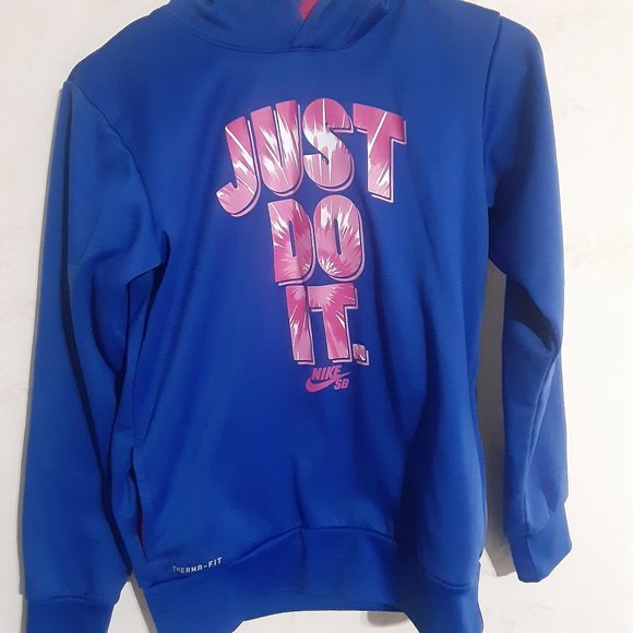 NIKE SB "Just Do It" Therma Fit Hoodie - Picture 1 of 5